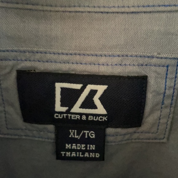 Cutter & Buck short sleeve button down shirt  XL - Picture 3 of 5